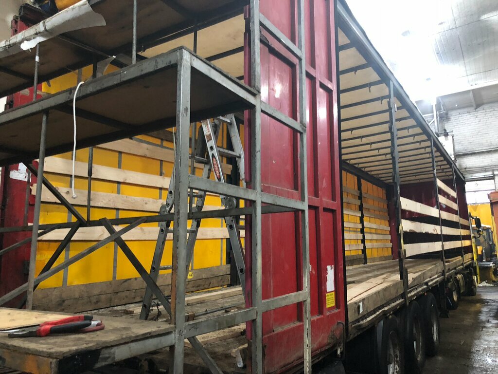 Ремонт каркасов полуприцепов